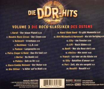 CD Various: Die DDR-Hits Volume 3 * Die Rock-Klassiker Des Ostens