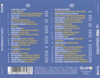 2CD Various: Die Hit-Giganten - Oktoberfest Party