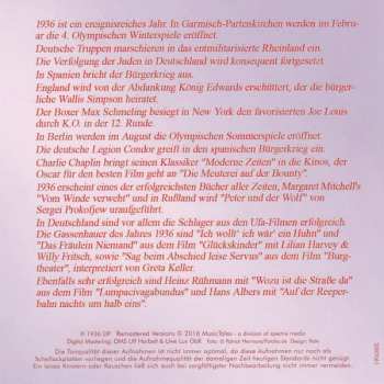 2CD Various: Die Schlager Des Jahres 1936