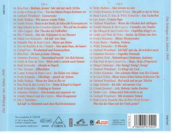 2CD Various: Die Schlager Des Jahres 1949