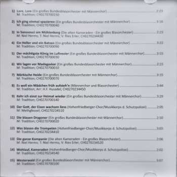 CD Various: Die schönsten Soldatenlieder