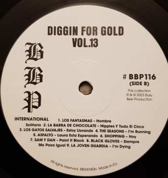 LP Various: Diggin' For Gold Vol 13 (A Collection Of Demented 60' R&B/Punk & Mesmerizing Pop.) LTD