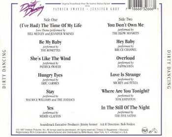 CD Various: Dirty Dancing (Original Soundtrack From The Vestron Motion Picture)