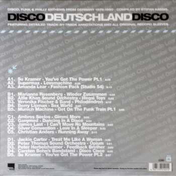 2LP Various: Disco Deutschland Disco (Disco, Funk & Philly Anthems From Germany 1975-1980) CLR