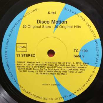 LP Various: Disco Motion