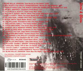 CD Various: Doom & Gloom (Early Songs Of Angst And Disaster 1927-1945) 