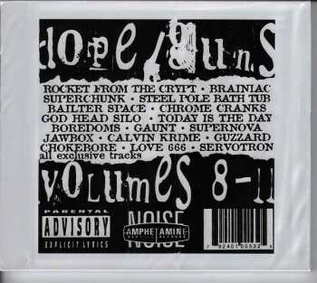 CD Various: Dope-Guns-'N-Fucking In The Streets Volumes 8-11