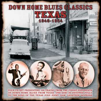 4CD/Box Set Various: Down Home Blues Classics Volume 2 Texas 1946-1954