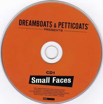 3CD Various: Dreamboats And Petticoats Presents... Small Faces / The Spencer Davis Group / The Troggs
