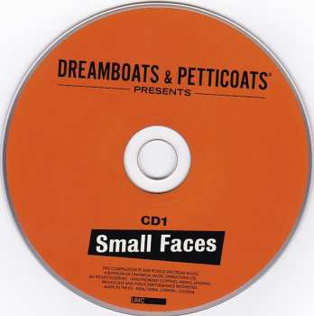 3CD Various: Dreamboats And Petticoats Presents... Small Faces / The Spencer Davis Group / The Troggs