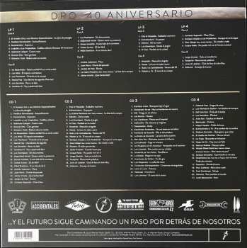 4LP/4CD/Box Set Various: DRO 40 Aniversario - ...Y El Futuro Sigue Caminando Un Paso Por Detrás De Nosotros DLX | LTD