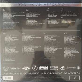 4LP/4CD/Box Set Various: DRO 40 Aniversario - ...Y El Futuro Sigue Caminando Un Paso Por Detrás De Nosotros DLX | LTD