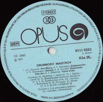 LP Various: Drobnosti Majstrov