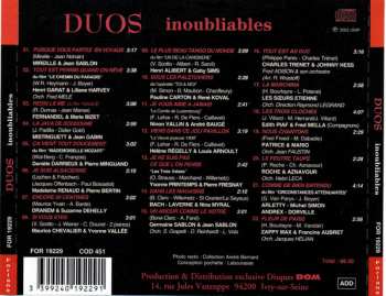 CD Various: Duos Inoubliables  22 Succès