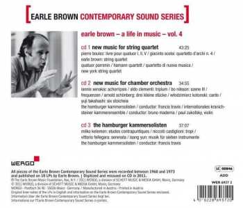 3CD/Box Set Various: Earle Brown Contemporary Sound Series Vol. 4