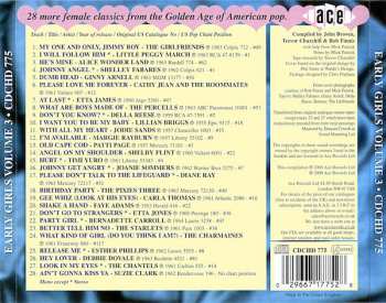 CD Various: Early Girls Volume 3