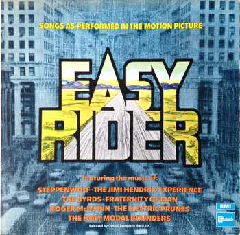 LP Various: Easy Rider (Songs As Performed In The Motion Picture)