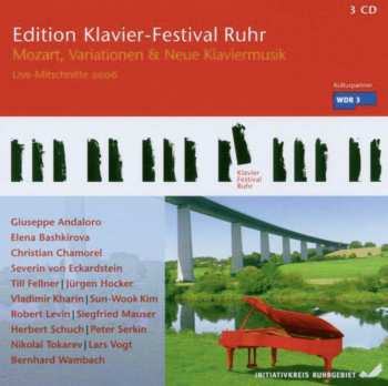 3CD Various: Edition Klavier-festival Ruhr Vol.14 -  Mozart, Variationen & Neue Klaviermusik 2006