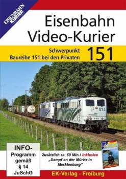 DVD Various: Eisenbahn Video-kurier 151 - Schwerpunkt Baureihe 151 Bei Den Privaten