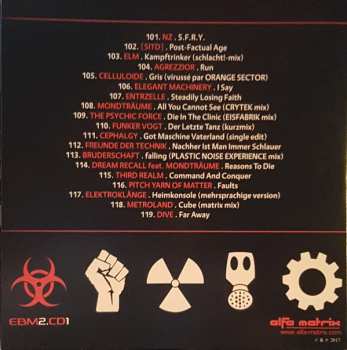4CD/Box Set Various: Electronic Body Matrix 2