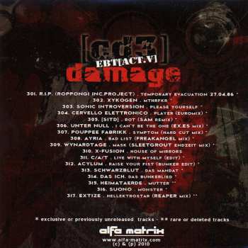 4CD/Box Set Various: Endzeit Bunkertracks [Act V]