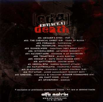 4CD/Box Set Various: Endzeit Bunkertracks [Act V]