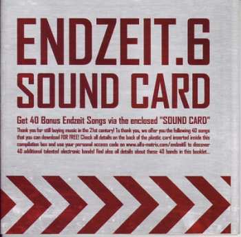 4CD/Box Set Various: Endzeit Bunkertracks [Act VI]
