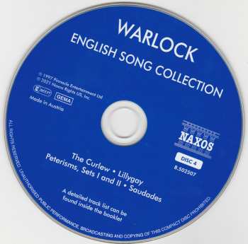 25CD/Box Set Various: English Song Collection
