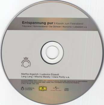 CD Various: Entspannung Pur 1 (Klassik Zum Feierabend)
