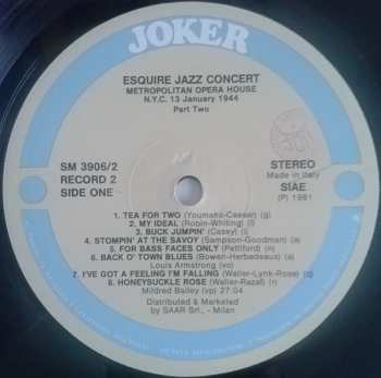 2LP Various: Esquire Jazz Concert - Metropolitan Opera House N.Y.C. 13 January 1944