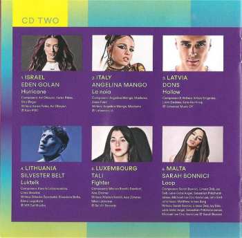 2CD Various: Eurovision Song Contest Malmö 2024
