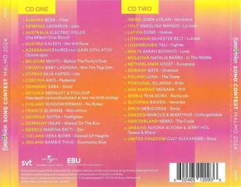 2CD Various: Eurovision Song Contest Malmö 2024
