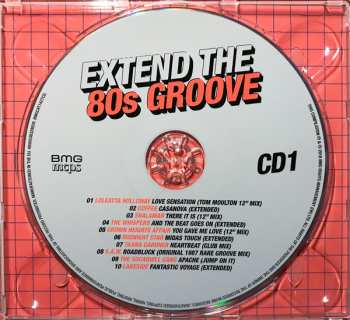 3CD Various: Extend The 80s Groove (Essential 12" And Extended Mixes Of 80s Groove Classics)