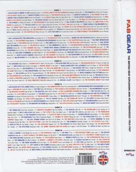 6CD/Box Set Various: Fab Gear (The British Beat Explosion And Its Aftershocks 1963-1967)