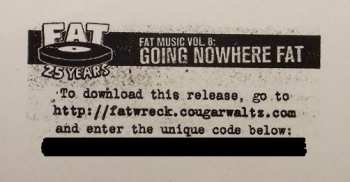 2LP Various: Fat Music Vol. 8: Going Nowhere Fat