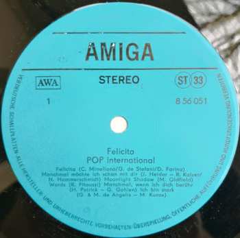 LP Various: Felicita - Pop International