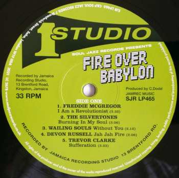 2LP Various: Fire Over Babylon (Dread, Peace And Conscious Sounds At Studio One)