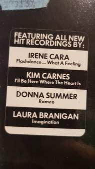LP Various: Flashdance (Original Soundtrack From The Motion Picture)