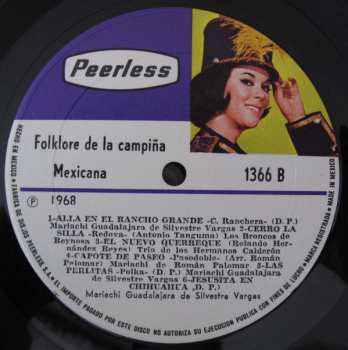 3LP/Box Set Various: Folklore De La Campiña Mexicana