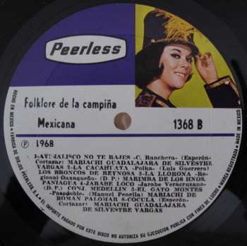 3LP/Box Set Various: Folklore De La Campiña Mexicana