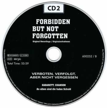 10CD/Box Set Various: Forbidden But Not Forgotten = Verboten, Verfolgt, Aber Nicht Vergessen (Forbidden Music During The Third Reich)