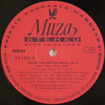 LP Various: From "Improvising Jazz" Series