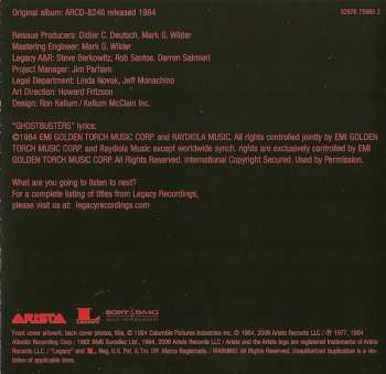 CD Various: Ghostbusters (Original Soundtrack Album)