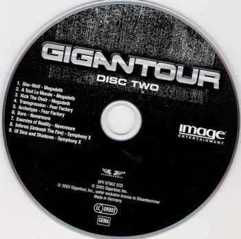 2CD Various: Gigantour
