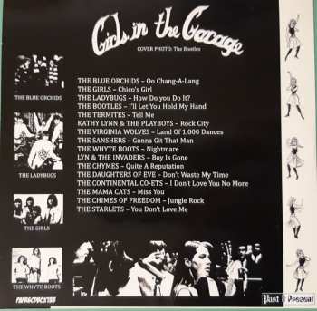 6CD/Box Set Various: Girls In The Garage - A Collection Of Girl Garage And Girl Groups From The 60s! Volumes 1-6
