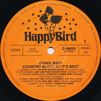 LP Various: Going West (Country Music At It's Best)