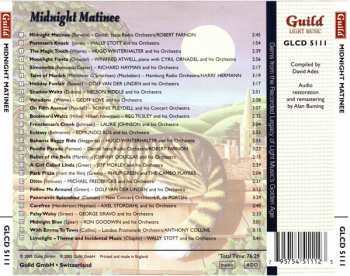 CD Various: Golden Age Of Light Music: Midnight Matinee