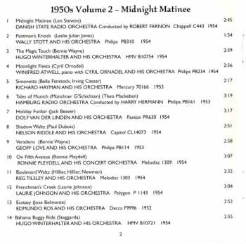 CD Various: Golden Age Of Light Music: Midnight Matinee