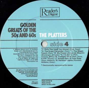 11LP/Box Set Various: Golden Greats Of The 50s And 60s