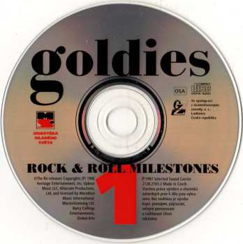CD Various: Goldies 1 - Rock & Roll Milestones